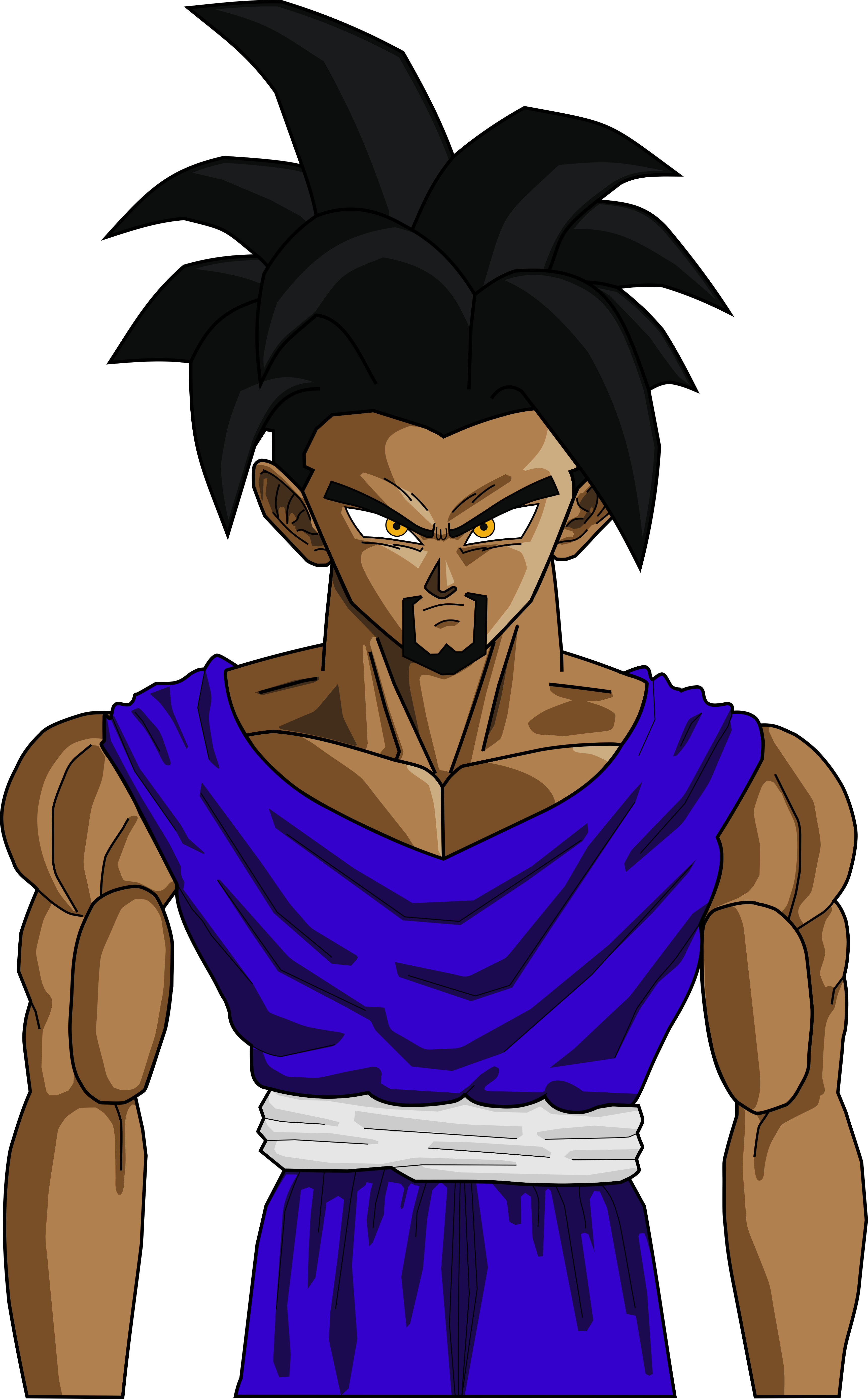 Personaje Perzonalido De Dragon Ball Xenoverse 2 Character - Dragon Ball Xenoverse (3447x5553), Png Download