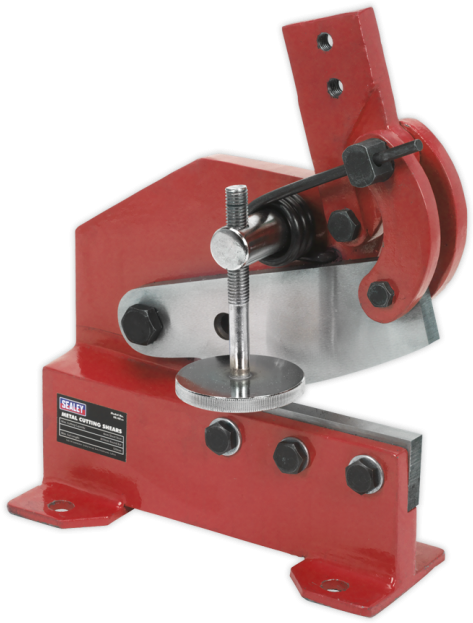 Metal Cutting Shears 4mm Capacity 10mm Round Sealey - Sealey 3s/4r - Metal Cutting Shears 4mm Capacity 10mm (650x650), Png Download