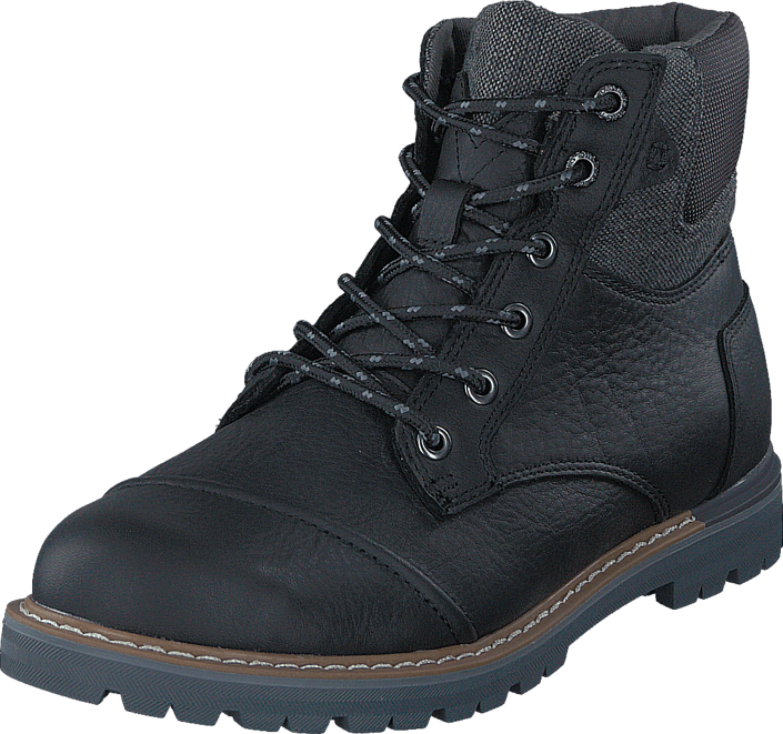 Ashland Black Pull Up Leather (705x661), Png Download