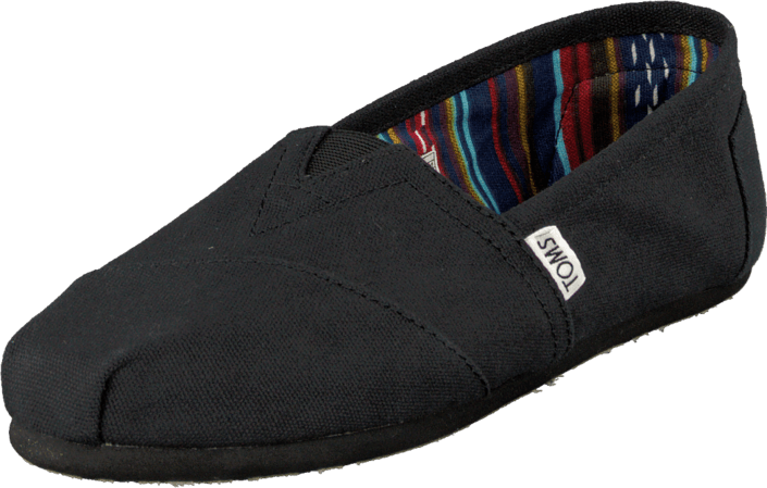 Classics Wmn Black Mono - Slip-on Shoe (705x449), Png Download