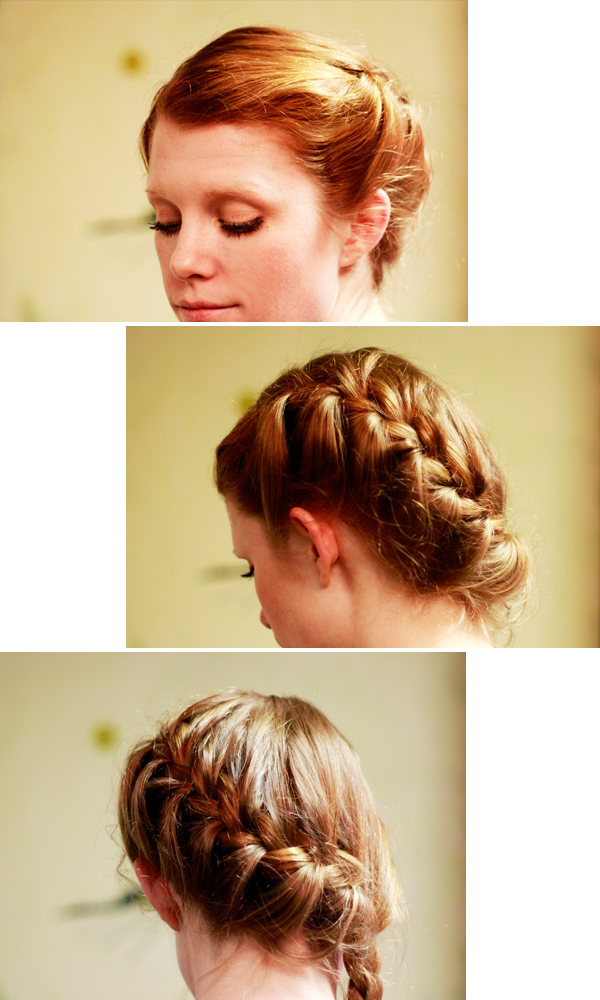 Katniss Braid Diy (600x1000), Png Download