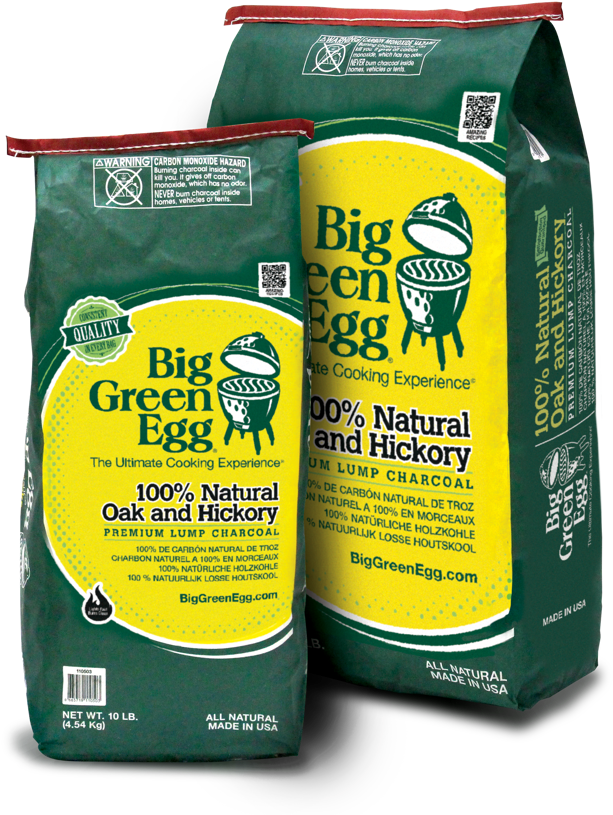 Big Green Egg® 100% Natural Lump Charcoal-110503 (689x842), Png Download
