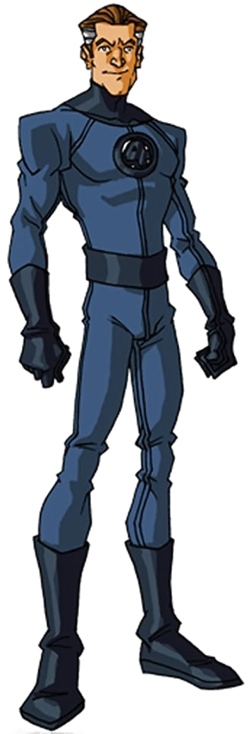 Mr Fantastic Png Pic - Mister Fantastic (500x1038), Png Download
