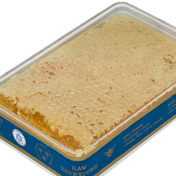 Savannah Bee Company Raw Acacia Honeycomb (589x589), Png Download
