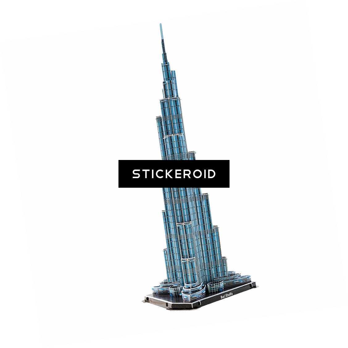 Burj Khalifa & Dubai Travel World - Tower (1128x1129), Png Download