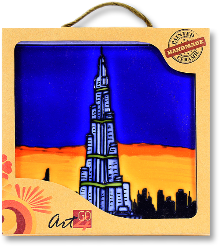 Burj Khalifa - Steeple (1000x1000), Png Download