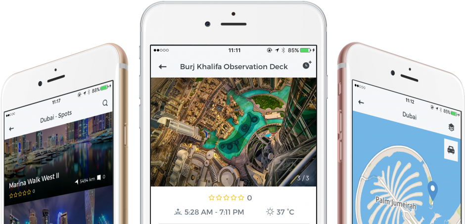 The Best Photo Locations In Dubai - Iphone (960x471), Png Download
