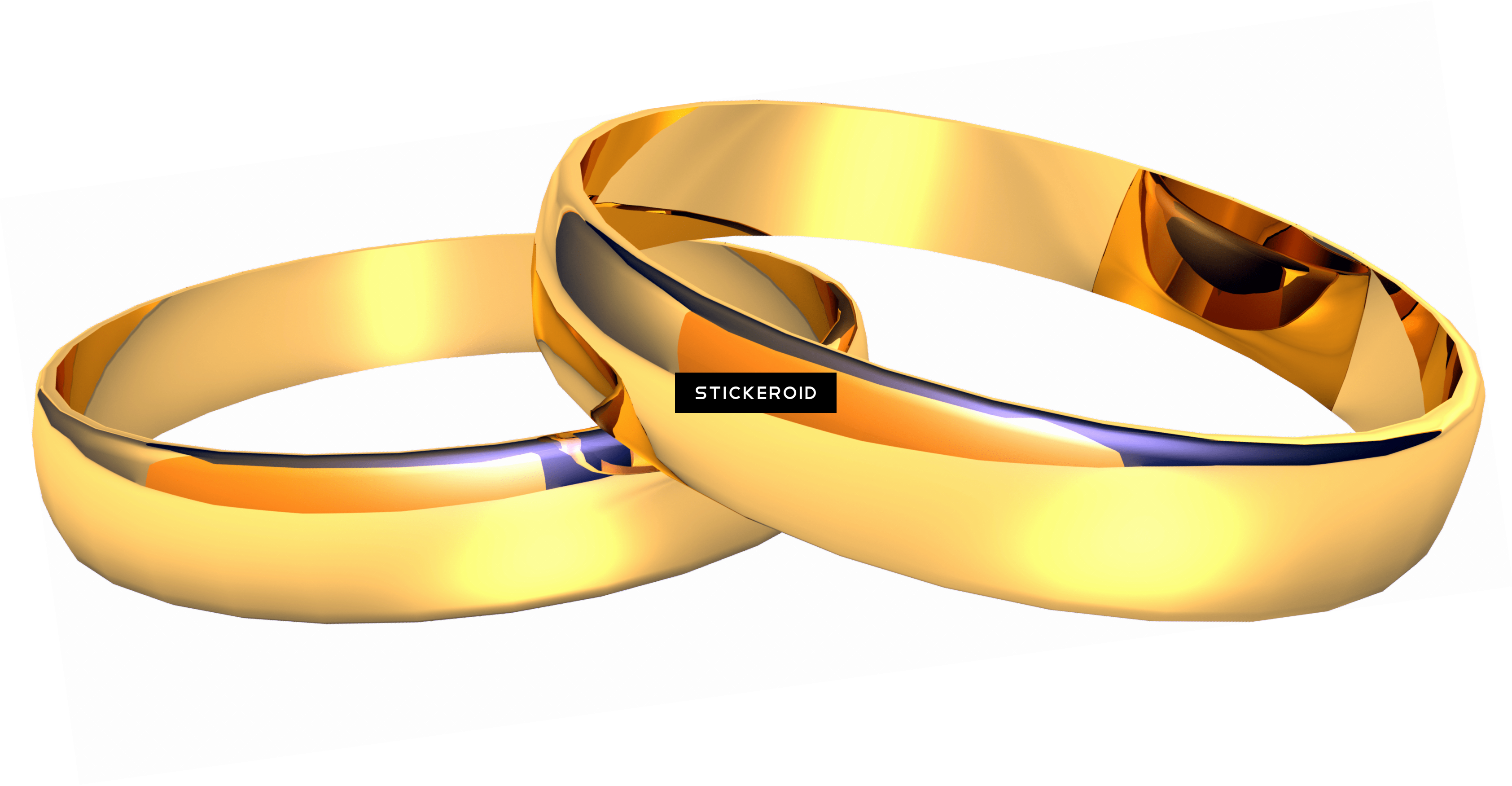 Wedding Ring (3369x1751), Png Download