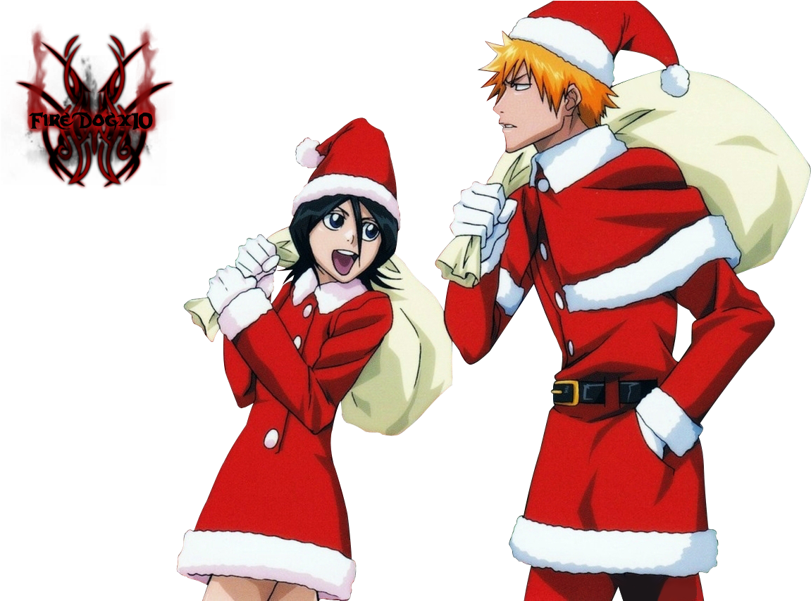 Bleach Anime Images Xmas Hd Wallpaper And Background - Merry Christmas Anime Bleach (1280x853), Png Download