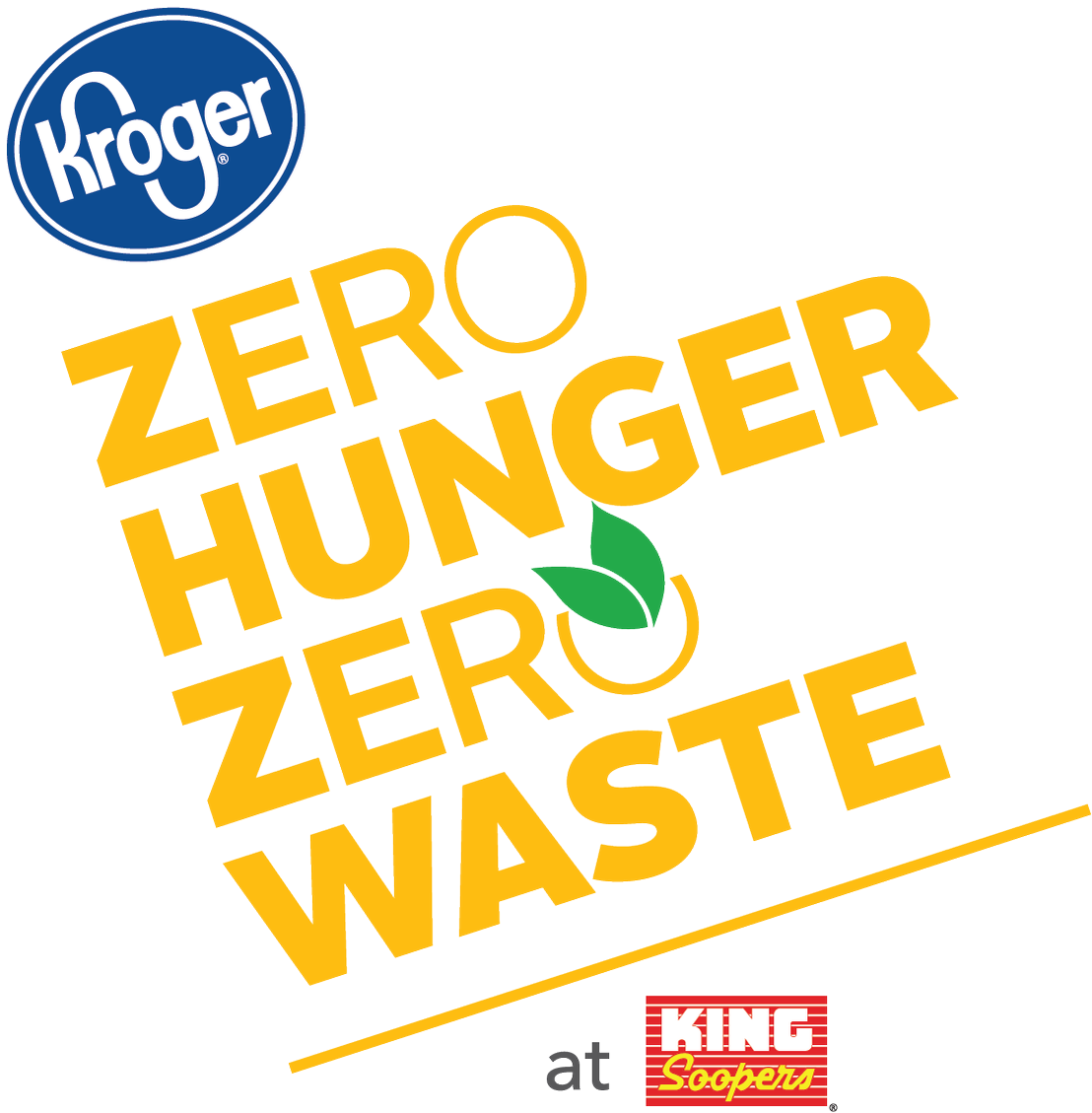 Happy 1st Anniversary Of Zero Hunger - Kroger Zero Hunger Zero Waste (1200x1200), Png Download