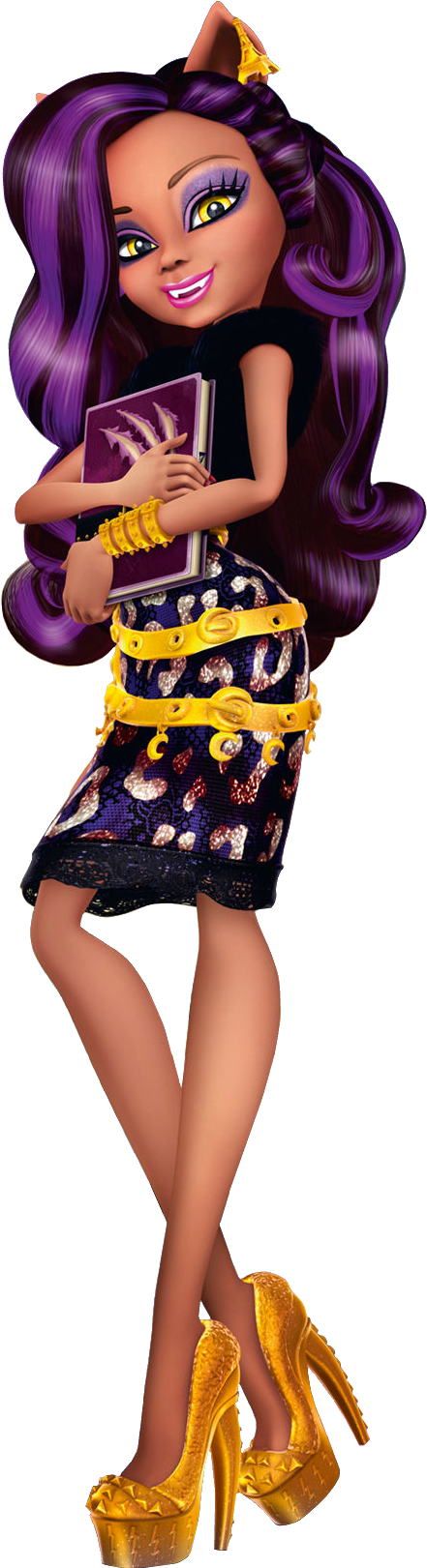 Artwork/png En 3d De Clawdeen Wolf - Monster High Scaris Clawdeen Wolf (507x1680), Png Download