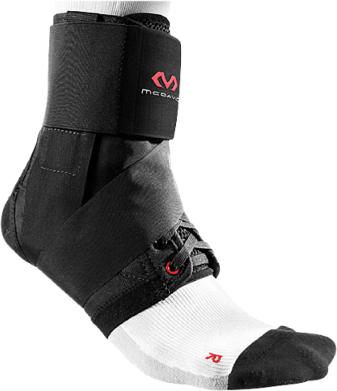 Mcdavid Lightweight Ankle Brace W/strap Black, X-small (800x800), Png Download