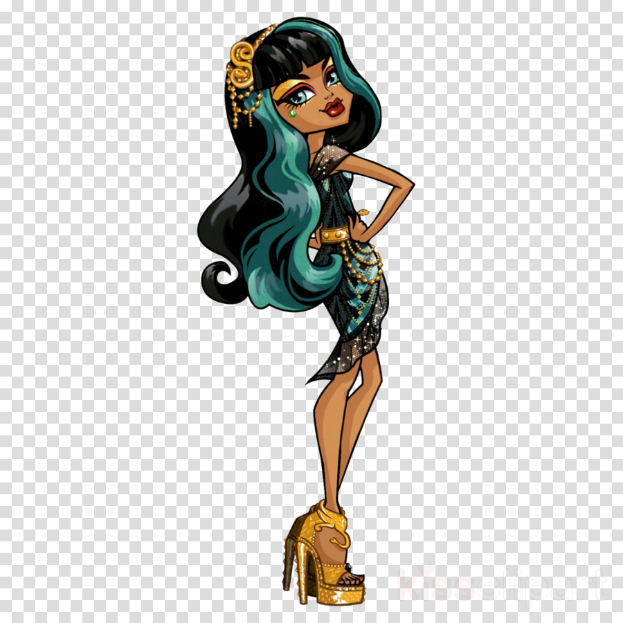 Cleo Monster High Png Clipart Cleo Denile Monster High - Monster High Cleo De Nile Png (900x900), Png Download