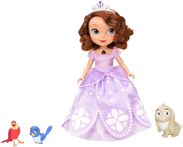 Muñecas De La Princesita Sofía (600x600), Png Download