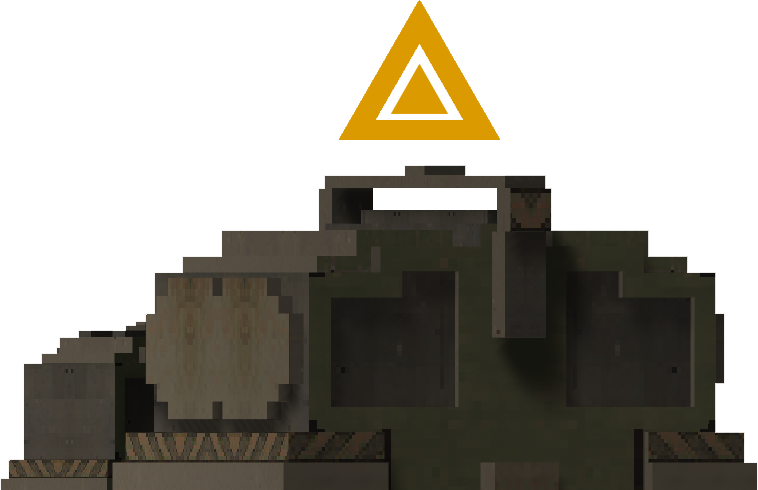 Largeammo - Triangle (758x490), Png Download