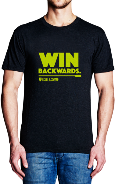 Mens Win Backwards T-shirt - American Fighter Shirt Red (600x600), Png Download