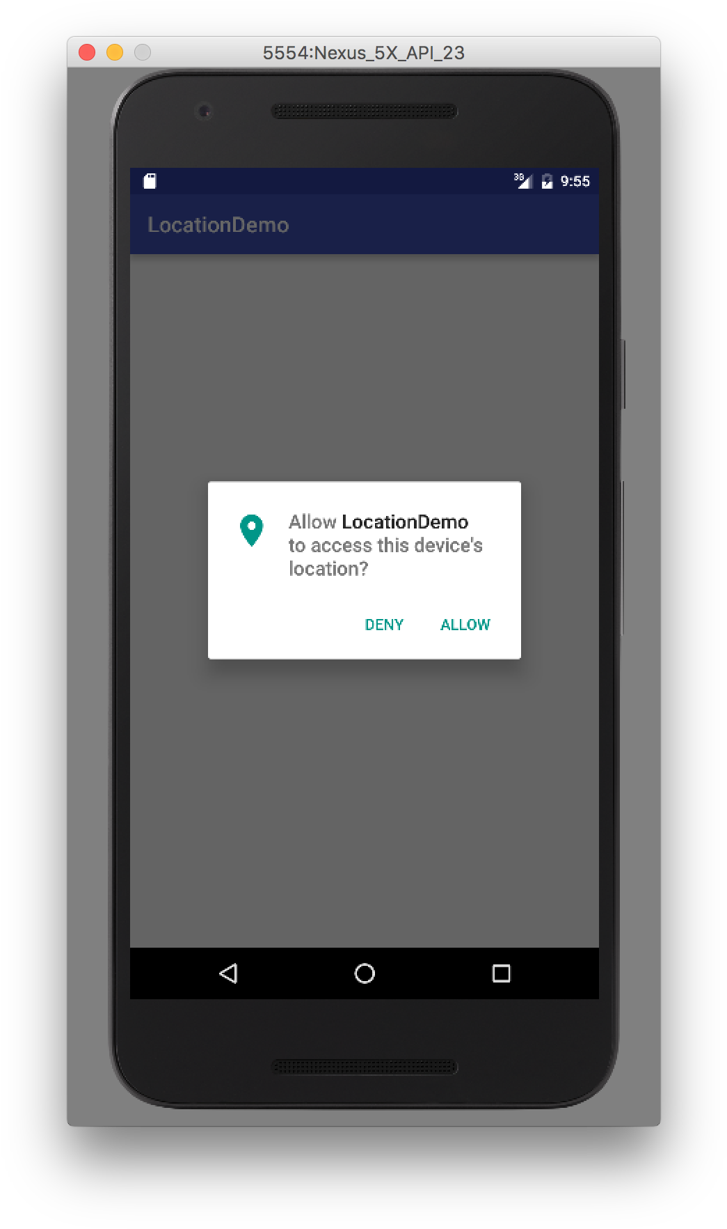 Location 1 X78622 - User Ui Android Coarse Location (1076x1788), Png Download
