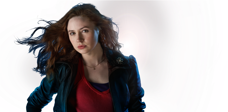 The First Episode Of The Series, 'call Me The Doctor' - Doctor Who Amy Pond (976x449), Png Download