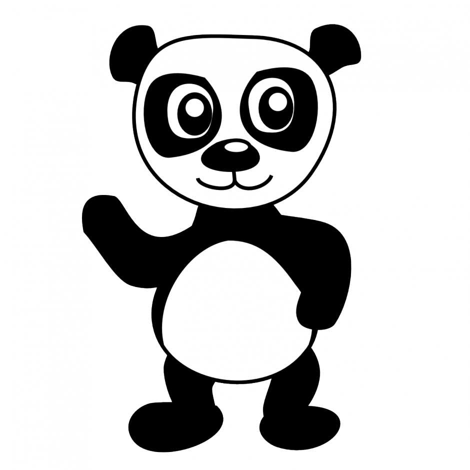 Clipart Info - Panda Bear Clip Art (940x940), Png Download