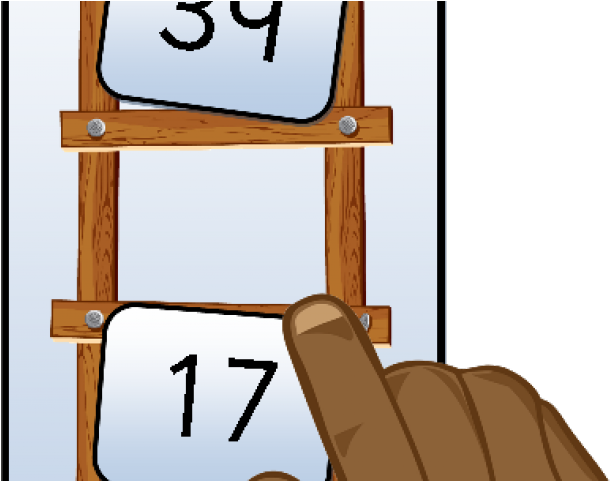 Download Numbers Clipart Ladder - Cartoon PNG Image with No Background -  
