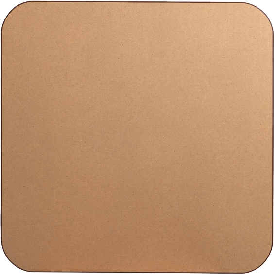 T Hp2000wp T Mold Edge Top Download - Square Table Top View Png (600x600), Png Download