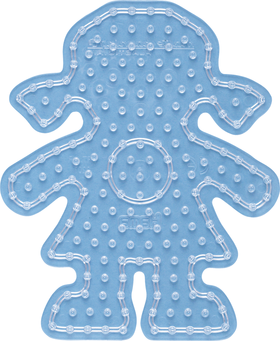 Hama Girl Maxi Pegboard (960x1169), Png Download