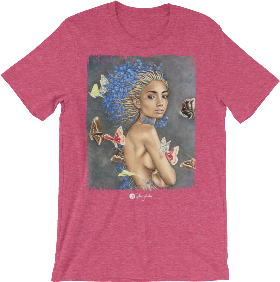 Flourish Unisex Graphic Crew T-shirt - Dabbing Skeleton With Santa Hat In Snow Xmas Unisex (1000x1000), Png Download