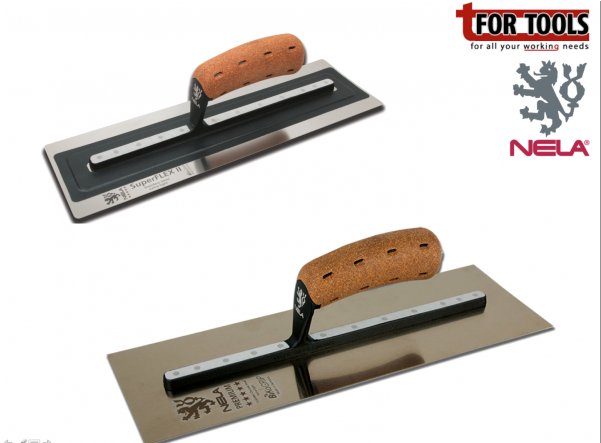 Nela Trowel Deal 16 X 4 3/4" Superflex Mkii Gold & - Nela Midget Premium Trowel (600x600), Png Download