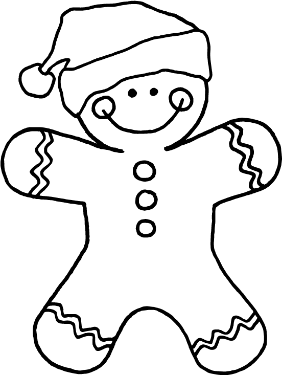 Related Posts For Gingerbread Girl Nice And Cute - Christmas Gingerbread Man Drawing (568x755), Png Download