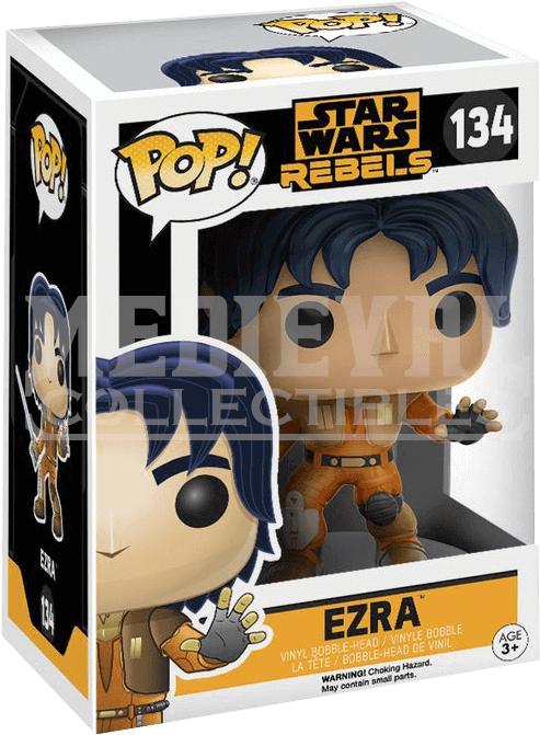 Item - Ezra Bridger Funko Pop (678x678), Png Download