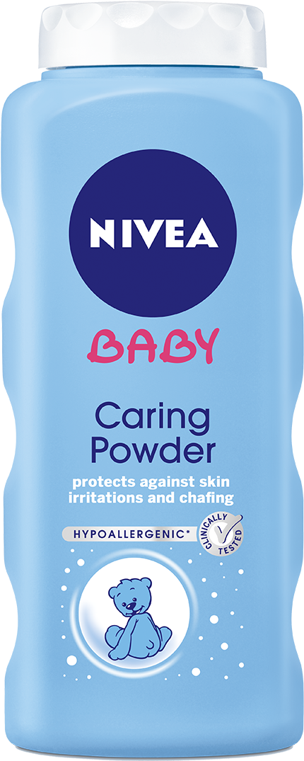 Soothes And Protects Baby's Delicate Skin Effectively - Nivea Baby Powder (1010x1180), Png Download
