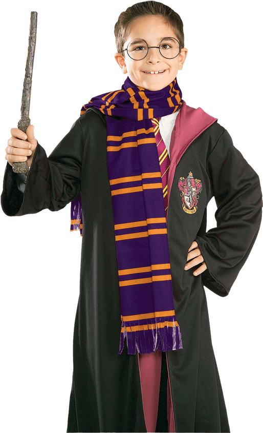 Download Kids Gryffindor Scarf Harry Potter Gryffindor Schal Png Image With No Background Pngkey Com