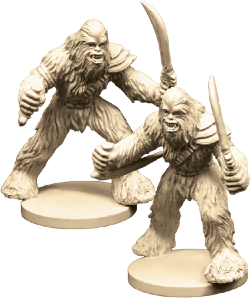 Star Wars: Imperial Assault - Guerreros Wookiee (980x980), Png Download