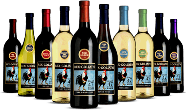 Rex Goliath - Hrm Rex Goliath Pinot Noir 2009 (600x900), Png Download