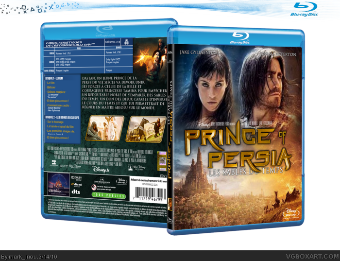 Prince Of Persia - Blu Ray (700x537), Png Download