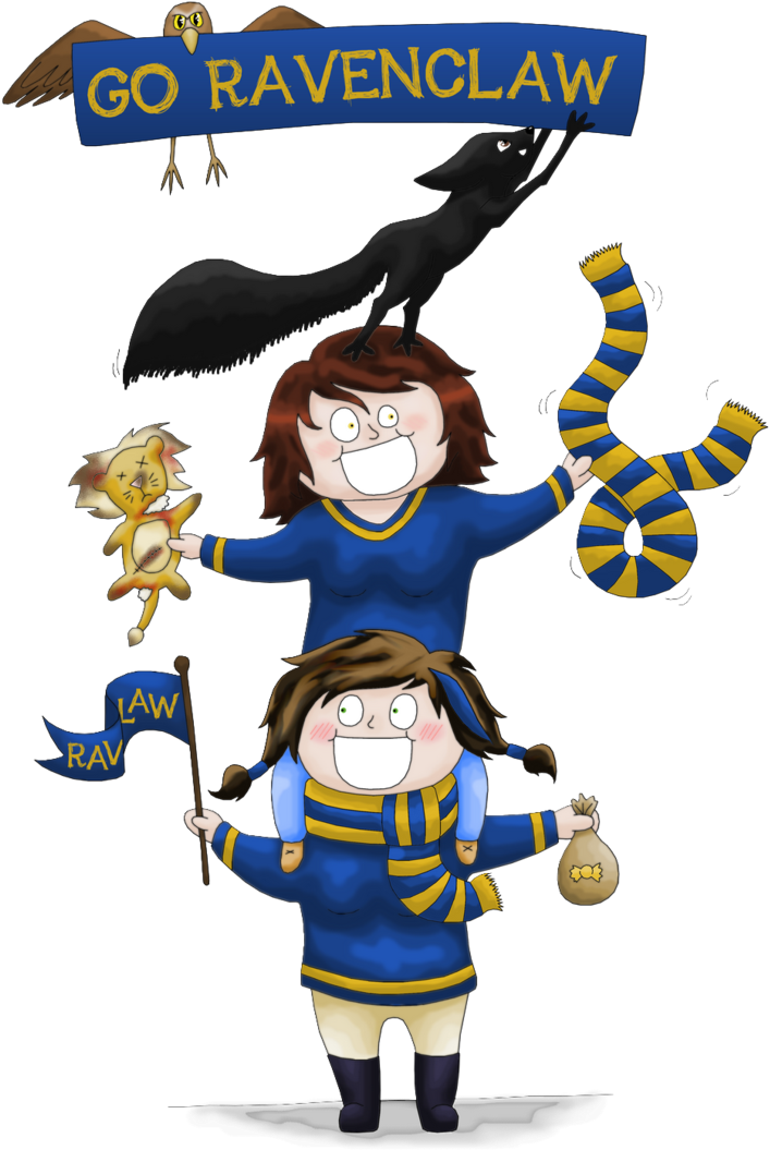 Kestrel Knew That Wand Work Wasn't Enough, But She - Go Ravenclaw (739x1080), Png Download
