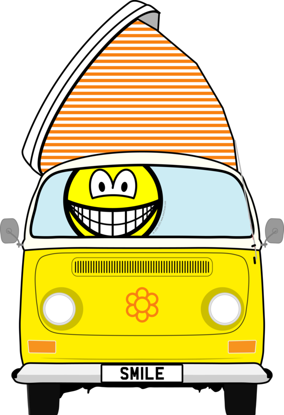 21 Mar 2012 - Campervan Emoji (566x828), Png Download