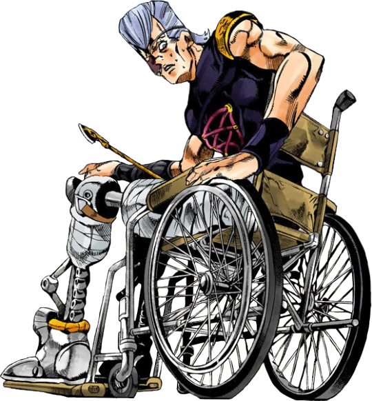 Jojo Polnareff Part 5 (540x582), Png Download