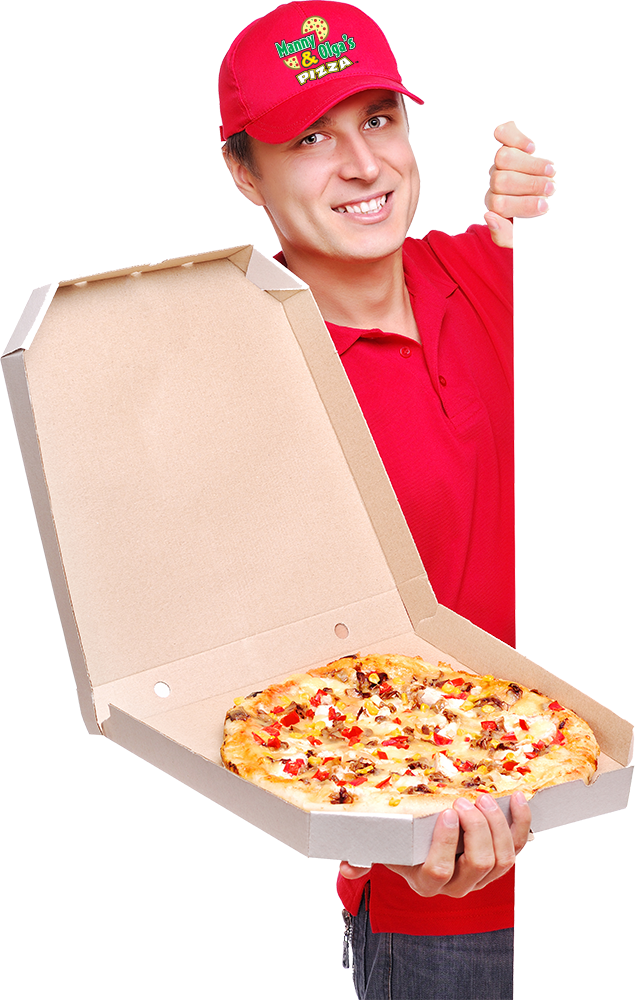 Sign Up For Deals - Pizza Delivery Guy Png (635x1000), Png Download.