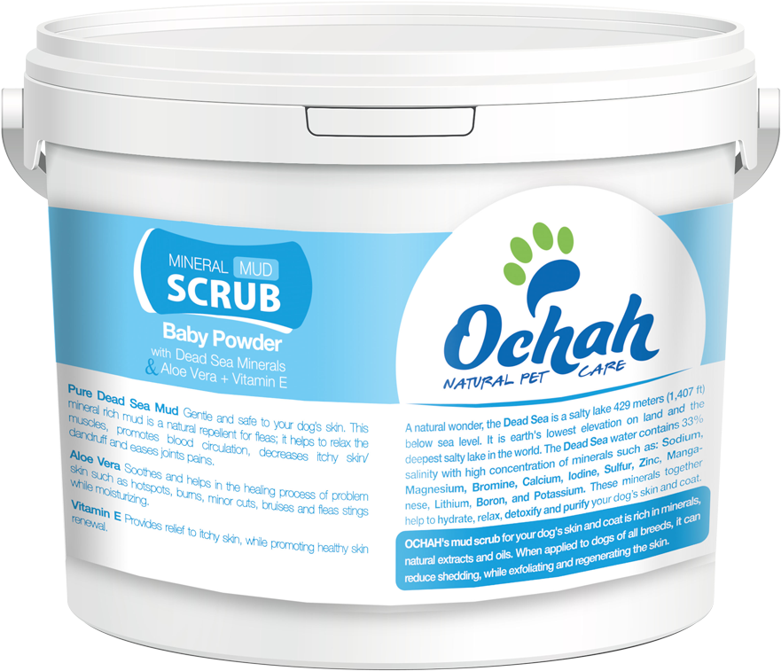 Natural Mineral Pet Shampoo - Ochah No Tears Mineral Shampoo For Cats (16.9 Oz) (1024x1024), Png Download