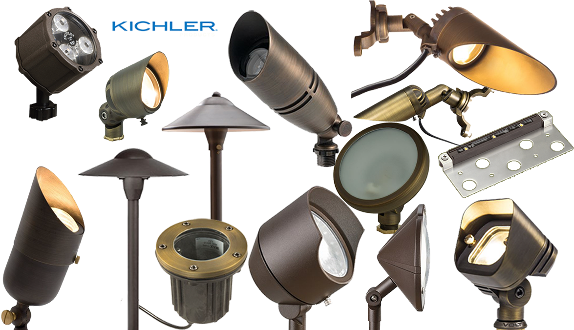 Lifetime Warranty In Transformers & Fixtures - Kichler Lighting 15733azt Led Accent Light 3-light (1200x675), Png Download