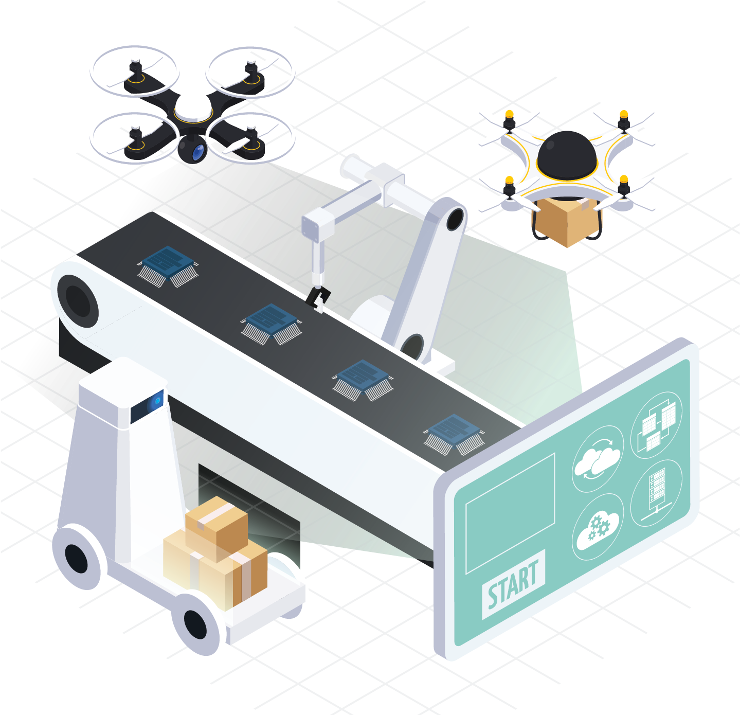 Learn More About Autonomous Machines (1708x1418), Png Download