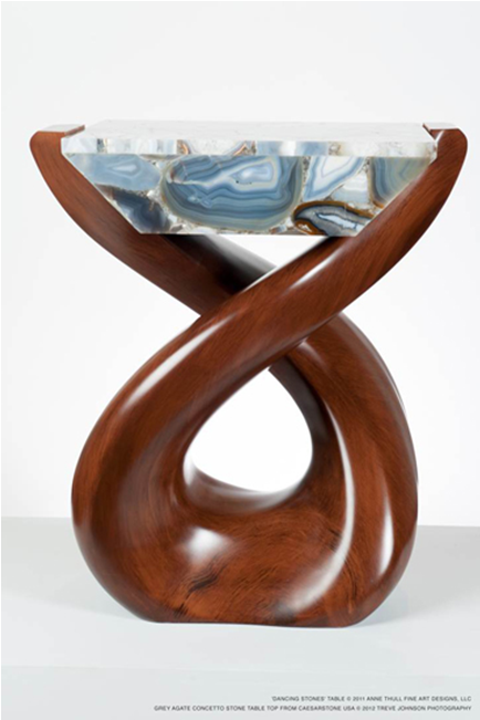 Anne Thull Dancing Stones Table - Coffee Table (650x650), Png Download