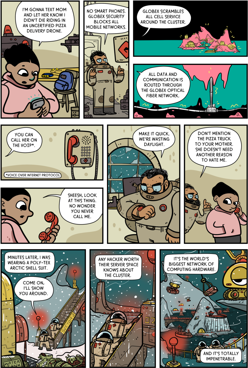 The Exploit Comic Ch4 2 - Comics (1000x1414), Png Download