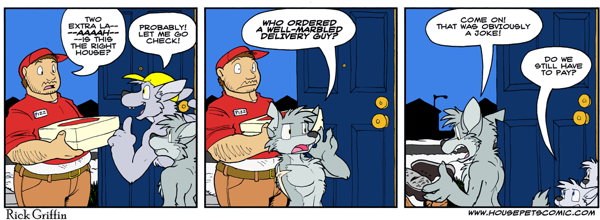 To Serve Pizza Man - Furry Pizza (1200x471), Png Download