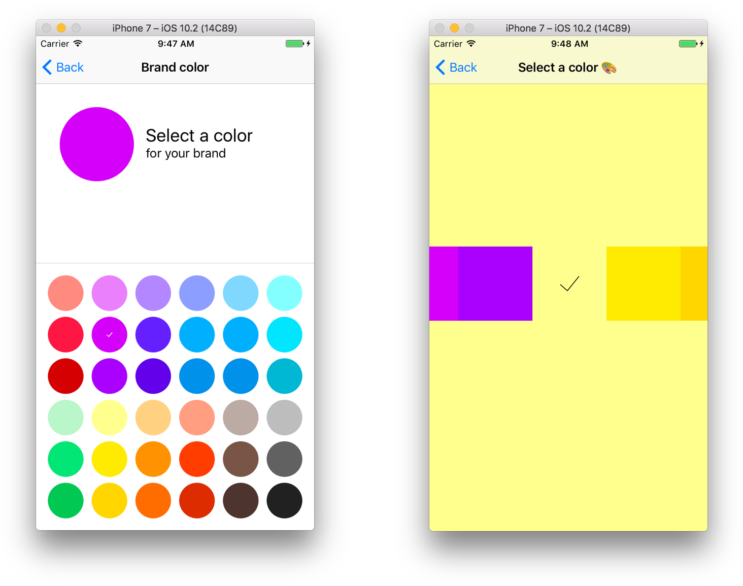 But If You Don't Like Them, You Are Free To Use Your - Color Picker Swift (1504x1167), Png Download