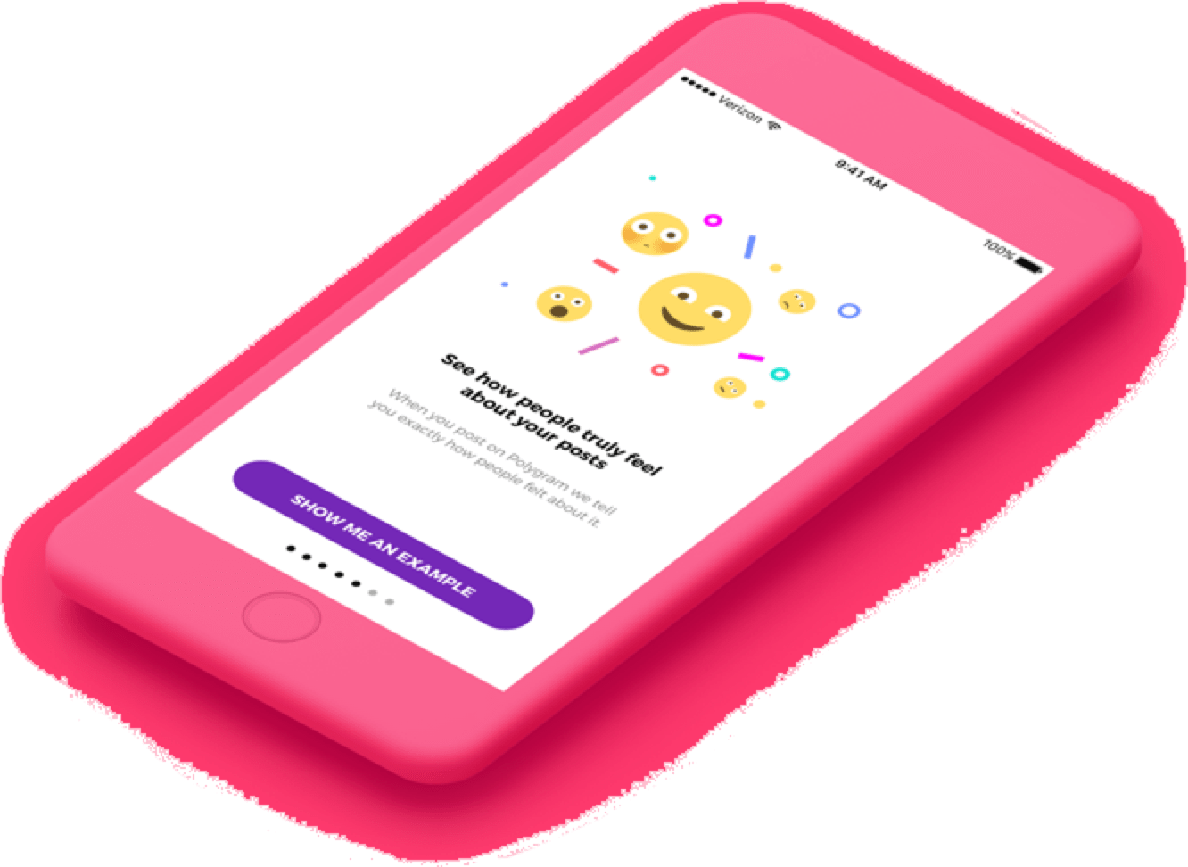 Polyvibe's Design And Interface Was Created Using Vibrant - Mobile Phone (1332x972), Png Download