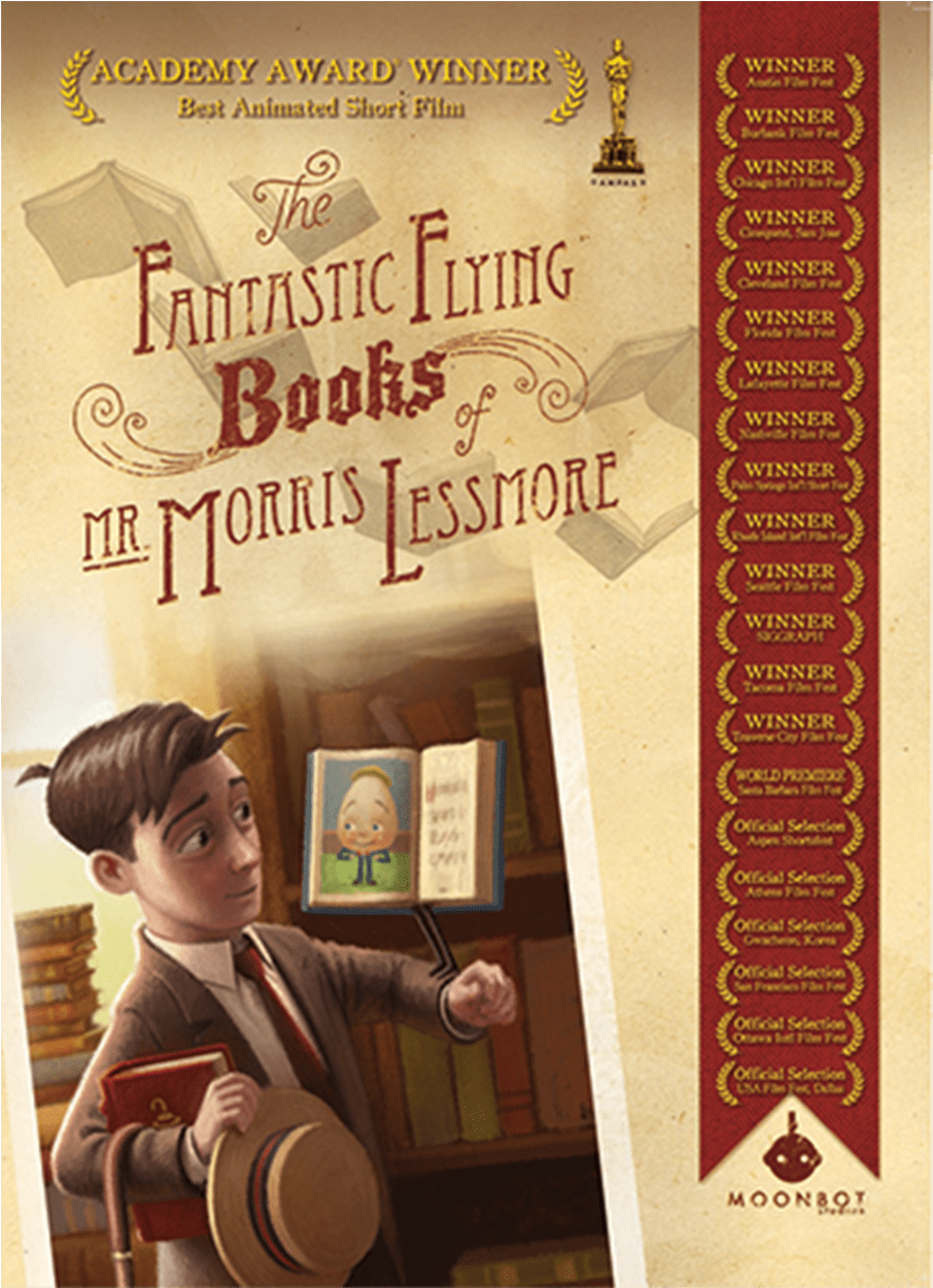 The Fantastic Flying Books Of Mr - Fantastic Flying Books Of Mr Morris Lessmore Dvd (1250x1250), Png Download