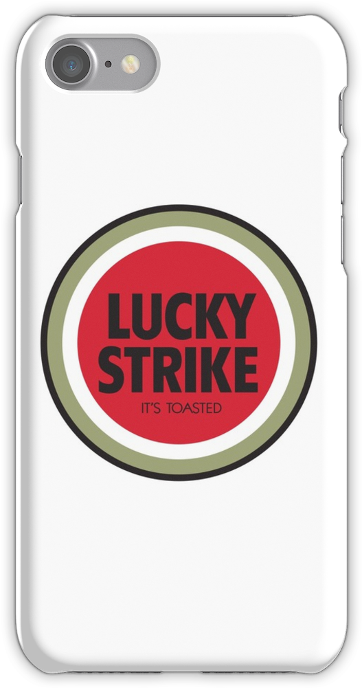 Lucky Strike Iphone 7 Snap Case - Lucky Strike Cigarettes (750x1000), Png Download