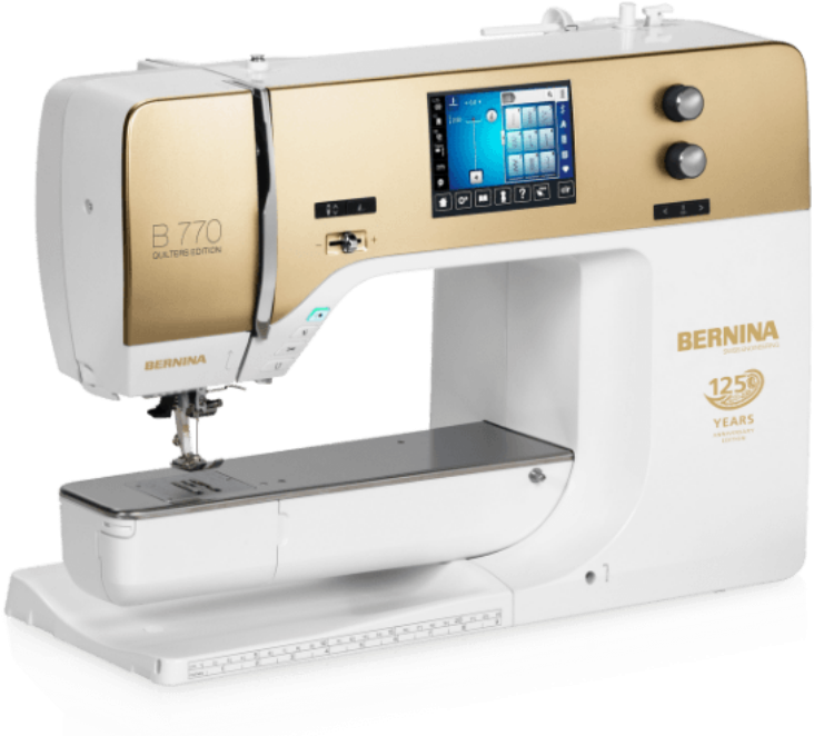 Bernina 770 Qe Anniversary Edition (800x697), Png Download